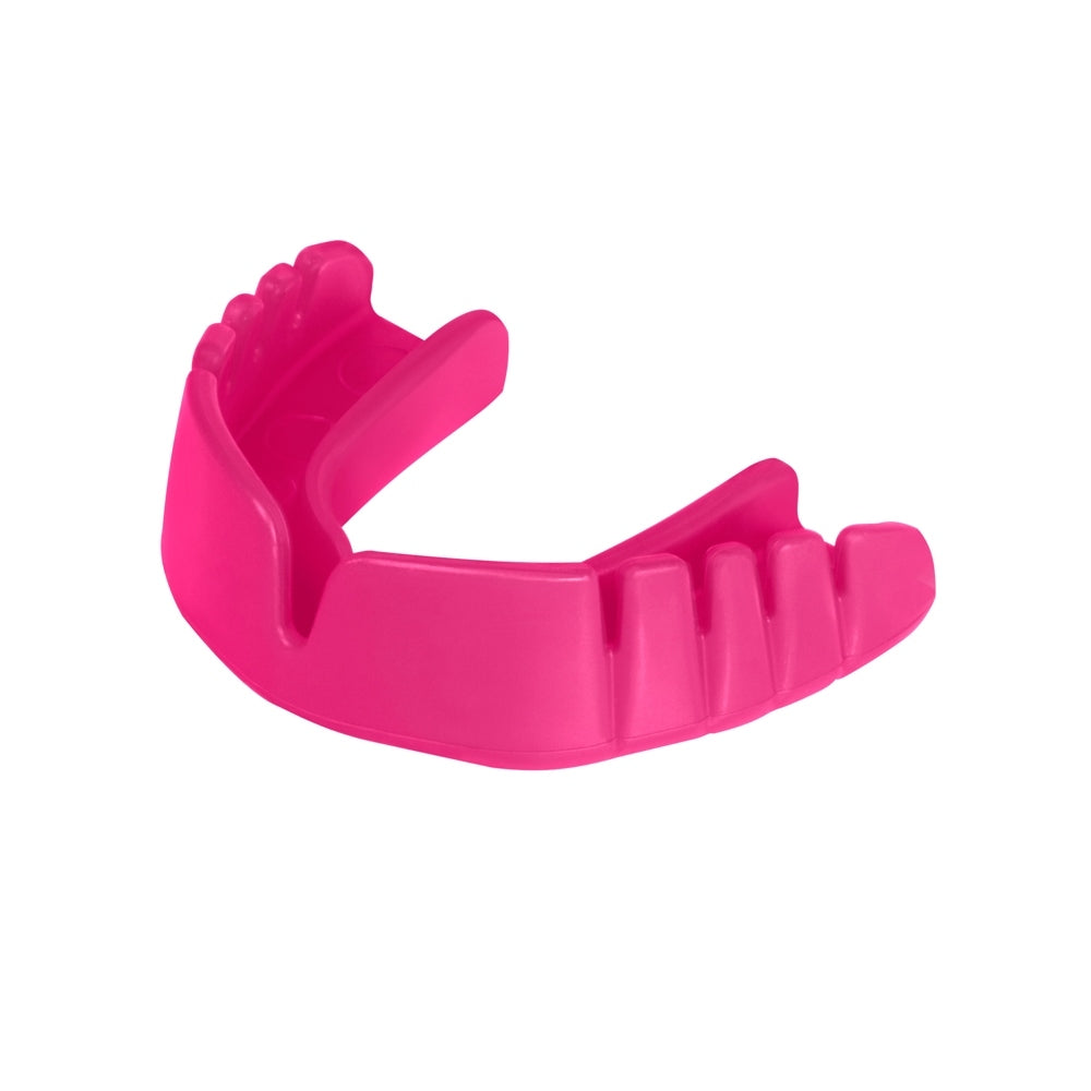 Opro snap-fit mouthguard youth hot/pnk