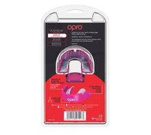 Load image into Gallery viewer, Opro gold mouthguard for braces pnk/prl
