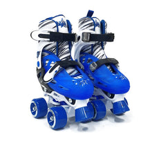 Load image into Gallery viewer, Starfire 300 adjustable quad skate blue
