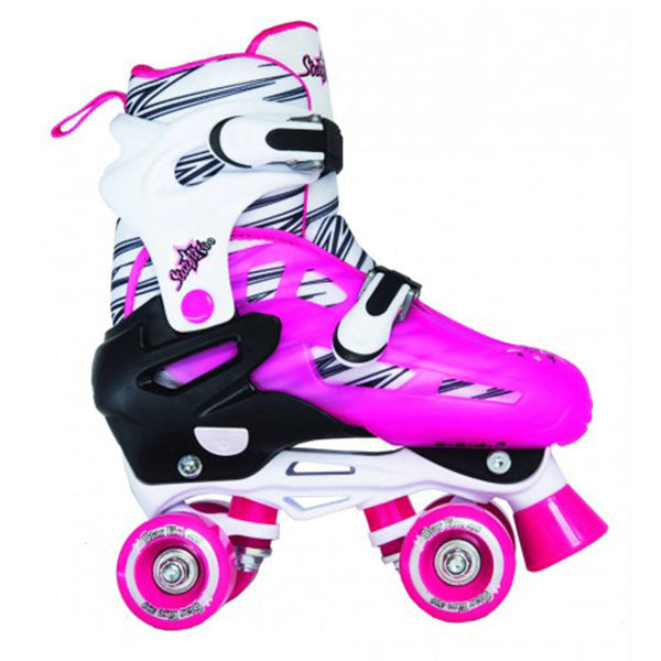 Starfire 300 adjustable quad skate pink