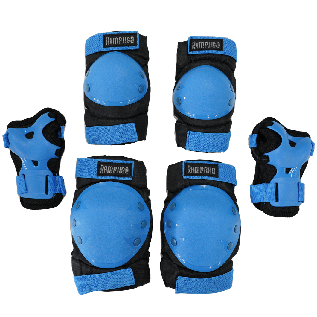 Rampage pads 3 pack blue