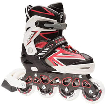 Load image into Gallery viewer, Focus neon adjustable inline skate red
